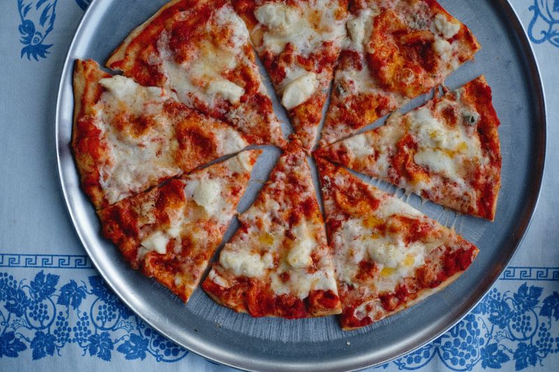 Four Cheese pizza with rich blend