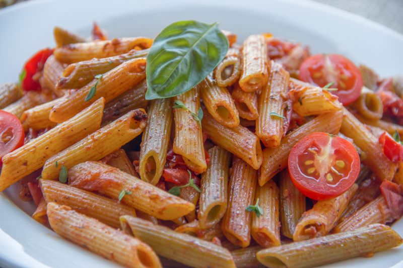 Penne Arrabbiata pasta dish